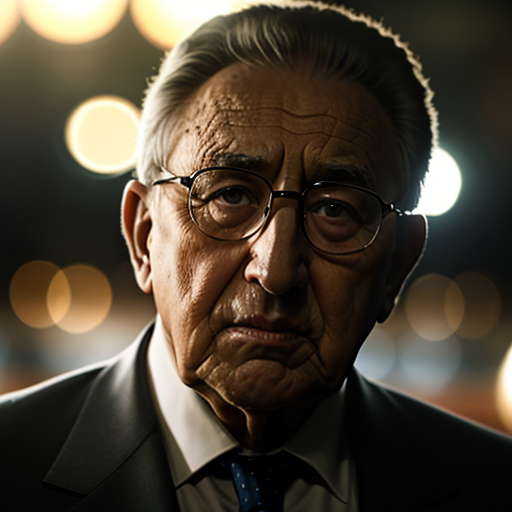 giselaschmalz's tweet photo. “The most fundamental problem of politics,” he wrote in his dissertation, “is not the control of wickedness but the limitation of righteousness.”  

Bye, bye hyperelastic Henry A. Kissinger (*27.5.2023 - + 29.11.2023)  (Image GS via Stable Diffusion) https://t.co/8kRAr27410