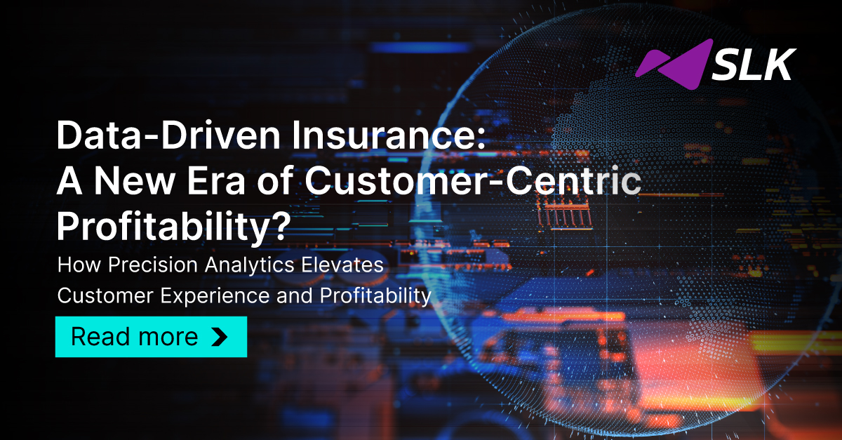SlkSoftware's tweet photo. Data mastery in insurance = Enhanced CX + Profitability. Explore how in our latest insight. https://t.co/AewGiNeXhd
#DataDrivenInsurance #CX #InsurTech #DigitalTransformation #SLK #BusinessReimagination https://t.co/SgBE5gxpN0
