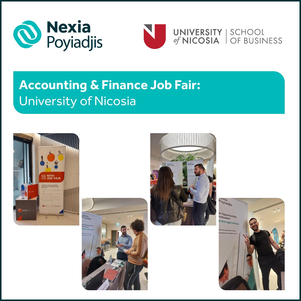 Our team was delighted to discuss with ambitious and talented students different career paths they can follow and presented exciting opportunities available at our firm.

Feel free to visit our careers page for more information:
nexia.com.cy/Careers/Availa…