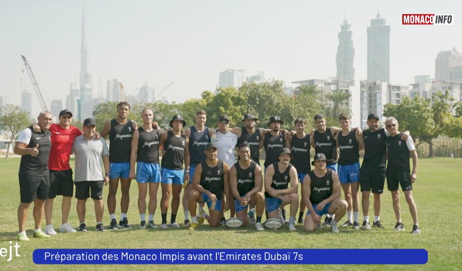 monaco__info's tweet image. Entraînement en plein coeur de Dubaï !

Les Monaco Impis se préparent à l&apos;approche des Emirates Dubaï 7s, première étape du circuit mondial du rugby à 7.

Retour sur un reportage signé Emilie Rousseau.

➡️ youtu.be/Kw1xqG6vlbQ
