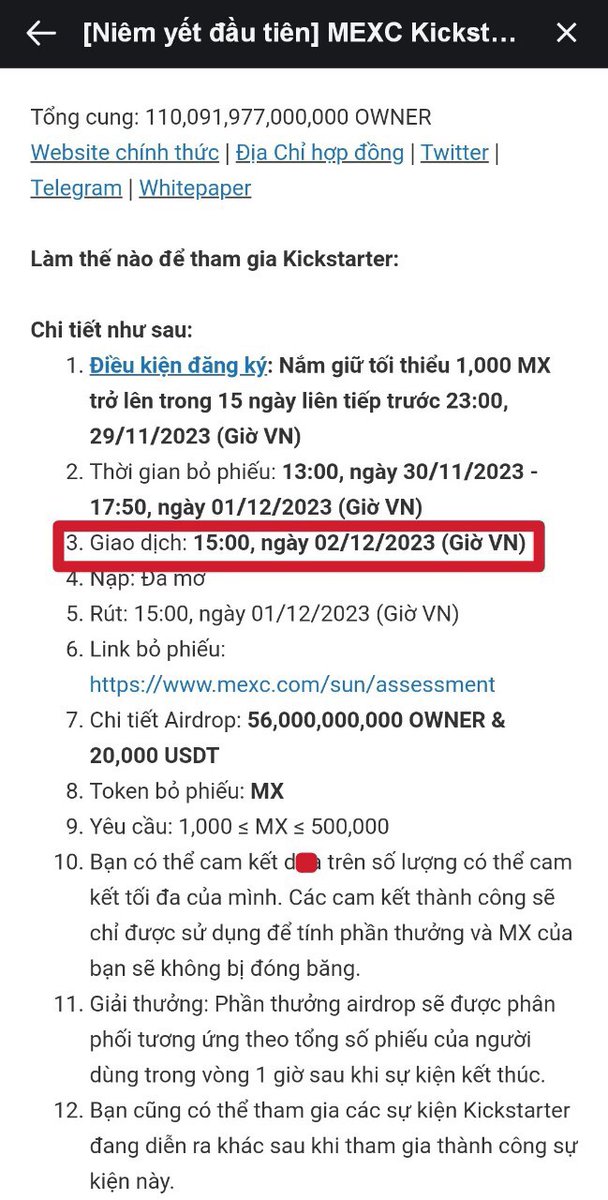 NhNguyn21344399's tweet image. THỜI KHẮC LỊCH SỬ OPENWORLDNFT LISTING SÀN MEXC 15h 00 ngày 1/12/23.
#owner #openworld_NFT #MEXC #binance #trading Thank you for following me! 
Bạn #follow tôi,tôi #followback bạn uy tín, nhiệt tình.#hong #Vietnam 
#Like #Follow #cheouytin #CheoX #BTC #Cripto #ElonMusk