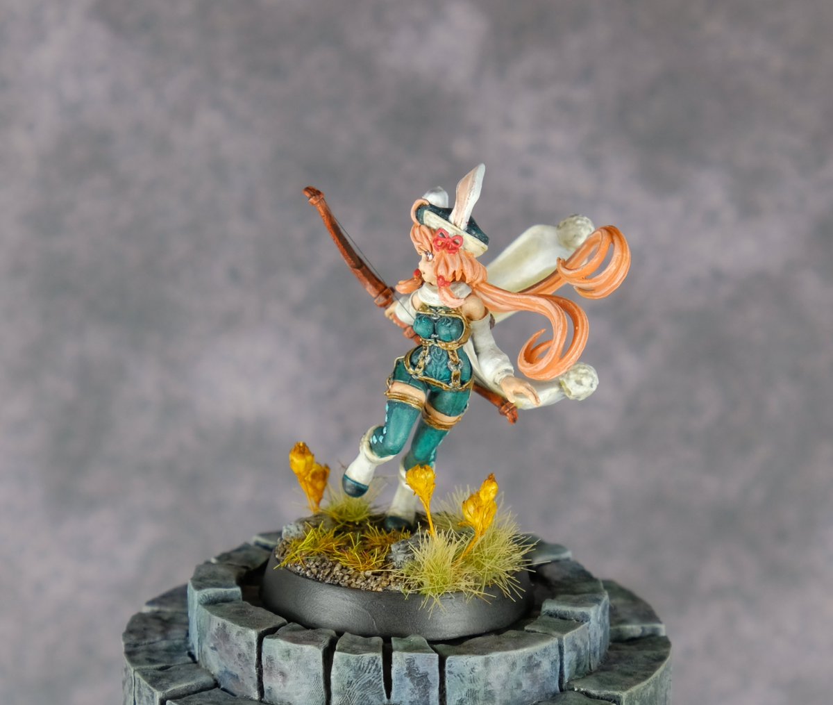 saMghaaraama's tweet photo. "兎耳の射手"
Rabbit-Eared Archer

#miniaturepainting #paintingMiniatures #miniatures #TRPG #TTRPG #TTRPGs #ミニチュア #ミニチュアペイント #ARA2E #アリアンロッドRPG #アリアンロッド2E
#ゲムマ2023秋 #ゲームマーケット2023秋の出展作を無言で貼る出展者で見た人も貼る https://t.co/SVHbbq2MnK