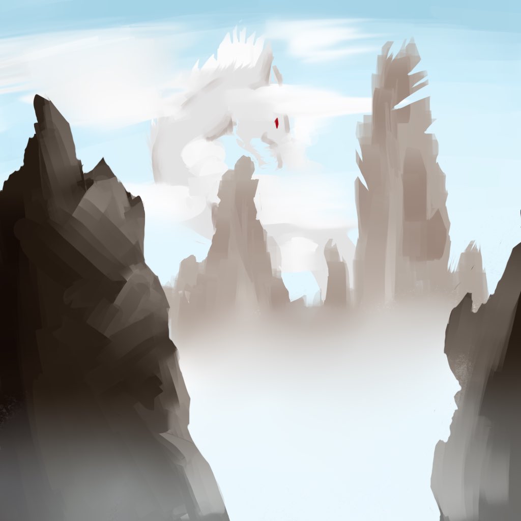 Brush Test, any comment ? 

Commission always OPEN
#art #artist #artistefrancais #artistes #draw #drawing #drawings #drawingsketch #dragon #mountains #dessin #dessinateur #dessindujour #digitalart