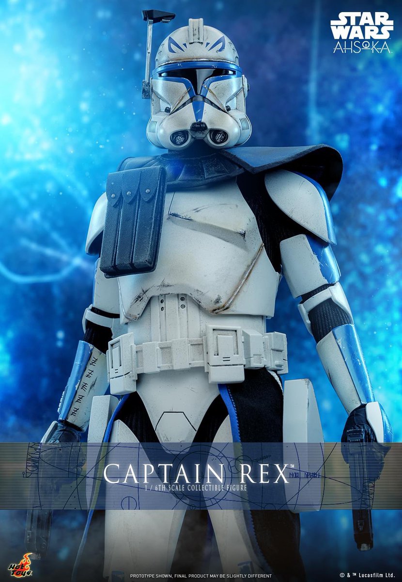 6thscale_KaWu's tweet image. 【Star Wars: Ahsoka™ - 1/6th scale Captain Rex™ Collectible Figure】

New announcement!

#CaptainRex #StarWars #Ahsoka #AhsokaTano #Lucasfilm #HotToysCollectibles #SixthScale