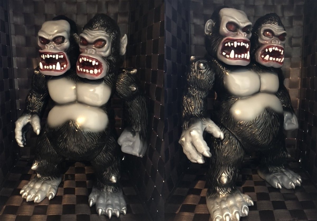 激レア ゴリラ獣 廣田彩玩所 HxS tシャツ 白