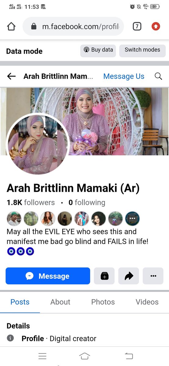 WooHwaEaM_1117's tweet photo. Mommy R/ jhiaslove (JOHARRA BRITTLINN MAMAKI)

~ 1ST PIC: Took an SS of her FB page (11:53am)
~ 2ND PIC: She updated her FB page (3:15pm)
~ 3RD PIC: MOMMY R tweet profile
~ 4TH PIC: jhiaslove tweet (zoom in the photo)

fb page link:
https://t.co/SEULFqaZbt https://t.co/eUC0pmAFMN