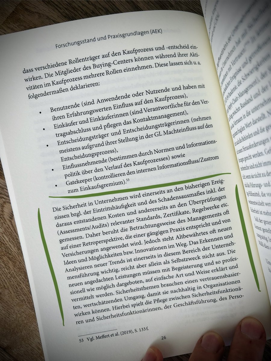 Anton Dörig (@antondoerig) on Twitter photo „Sicherheitsthemen brauchen einen vertrauensbasierten, wertschätzenden Umgang, damit sie nachhaltig in Organisationen wirken können.“
Wiss Publ v Anton Dörig,
bei <a href="/tectum_verlag/">Tectum Verlag</a>
📖Unternehmenssicherheit
# sicherheit #security #safety #leadership #marketing #sales #resilienz „Sicherheitsthemen brauchen einen vertrauensbasierten, wertschätzenden Umgang, damit sie nachhaltig in Organisationen wirken können.“
Wiss Publ v Anton Dörig,
bei <a href="/tectum_verlag/">Tectum Verlag</a>
📖Unternehmenssicherheit
# sicherheit #security #safety #leadership #marketing #sales #resilienz