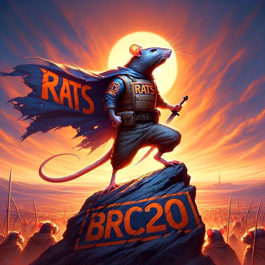 RATSBRC20_'s tweet photo. $RATS is leading the BRC20 revolution with a powerful community consensus and substantial trading volume, creating more 'cheese' in the crypto world. 

@ClarissaYorke  @BTC_Rats  $MMSS  $Sats
#Rats #MMSS #Sats #Ordinals #BRC20 https://t.co/gZmwwtbBW4