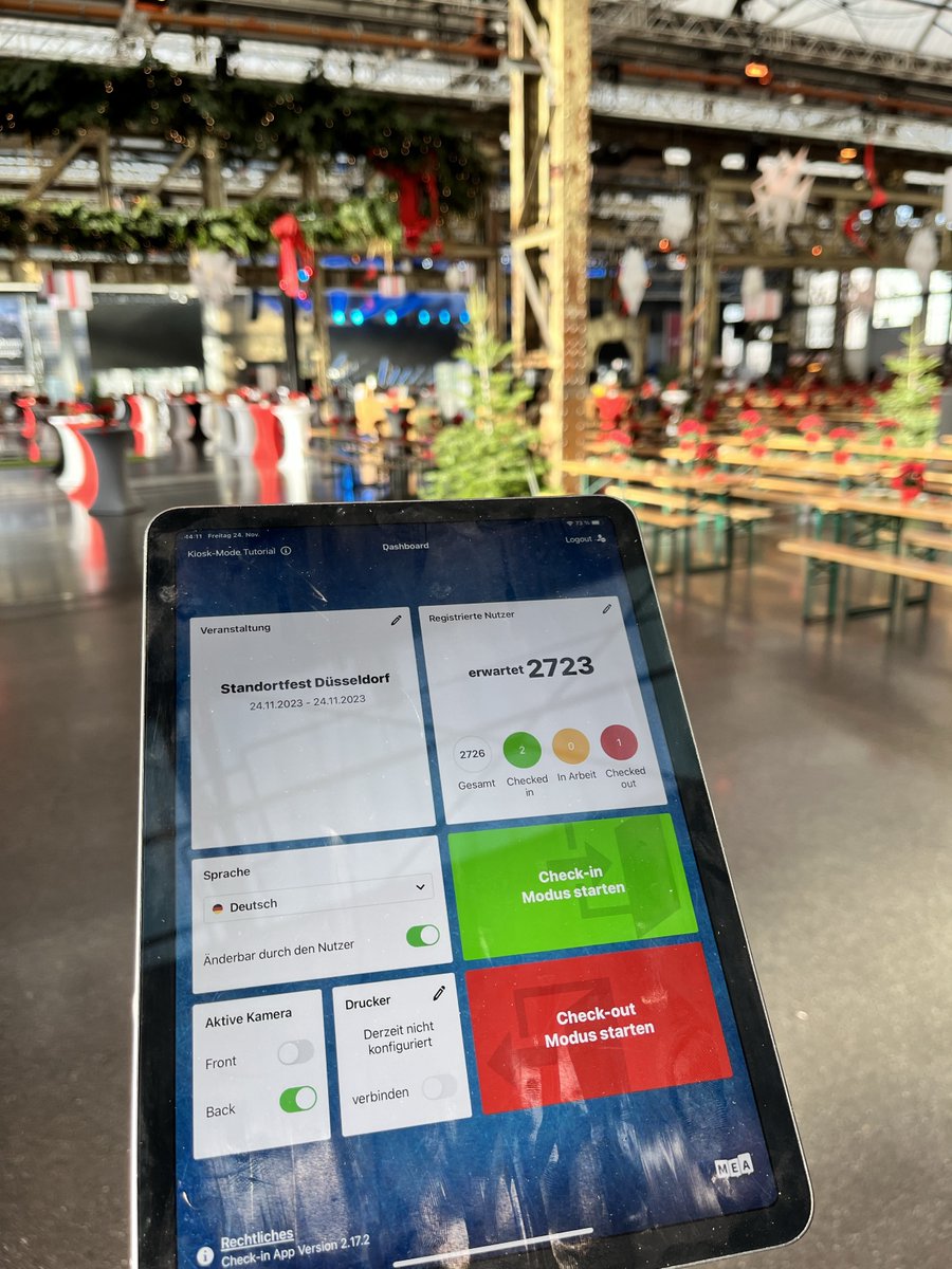 plazz_AG's tweet image. PARTNER 🤝
Bei einem kürzlich stattfindenden #Standortfest eines Partners wurde unsere innovative #CheckInApp erfolgreich implementiert. Diese Wahl zeigt einmal mehr, wie #digitaleLösungen den Ablauf von #Veranstaltungen effizienter und benutzerfreundlicher gestalten können.