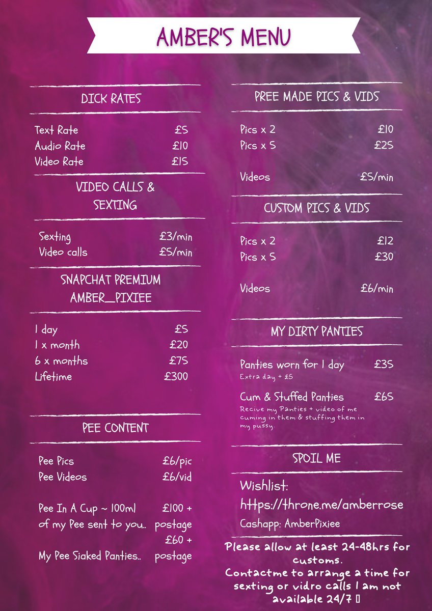 All my services 🥵
