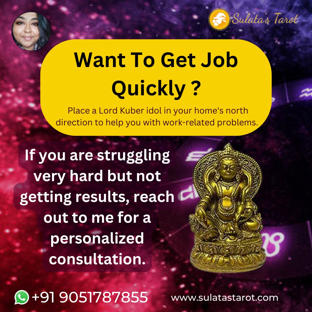 Want To Get Job Quickly ?

Place a Lord Kuber idol in your home's north direction to help you with work-related problems. 

#vastutips #job #jobhiring #jobalerts #jobfair #jobforyou #freshers #experiencedjobs #jobadvertisement #job2023 #jobavailable #jobassistance