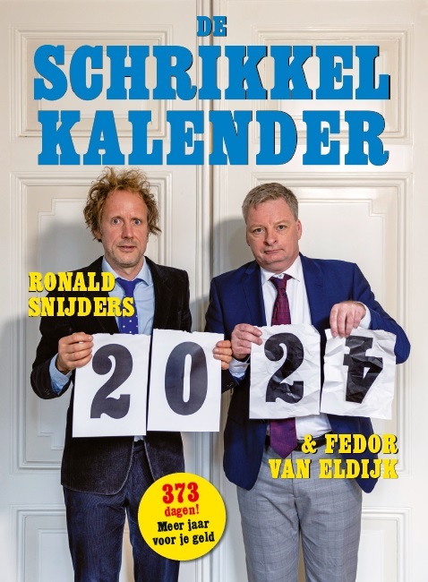 boekenfragment: Schrikkelkalender 2024

Om de vier jaar verschijnt van Ronald Snijders &amp; Fedor van Eldijk de grappigste scheurkalender: De Schrikkelkalender. 

boekenkrant.com/schrikkelkalen…
@leesclubvalles  <a href="/uitg_deharmonie/">Uitgeverij De Harmonie</a>