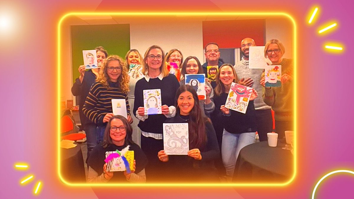 Coop_CollegeUK's tweet photo. What a productive couple of days we've just had. The College team met  in Manchester for some quality together-time that involved business updates, collaboration, and preparation for several exciting new developments launching in 2024. We even made time to create some 'art'!🖌️ https://t.co/q99sgLhJzC