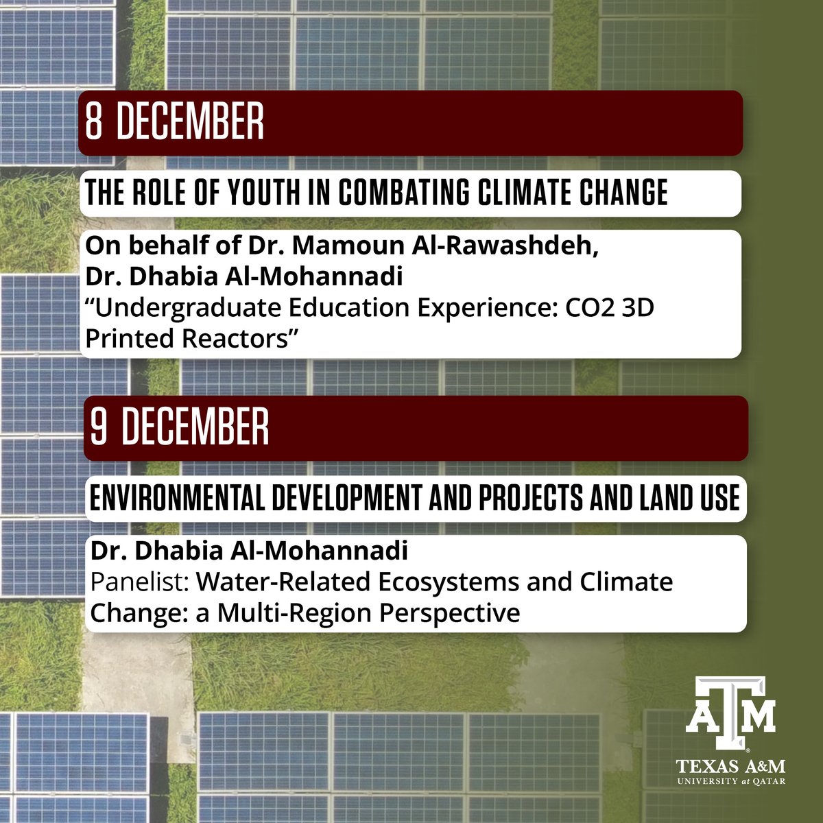 Texas A&M at Qatar tweet media