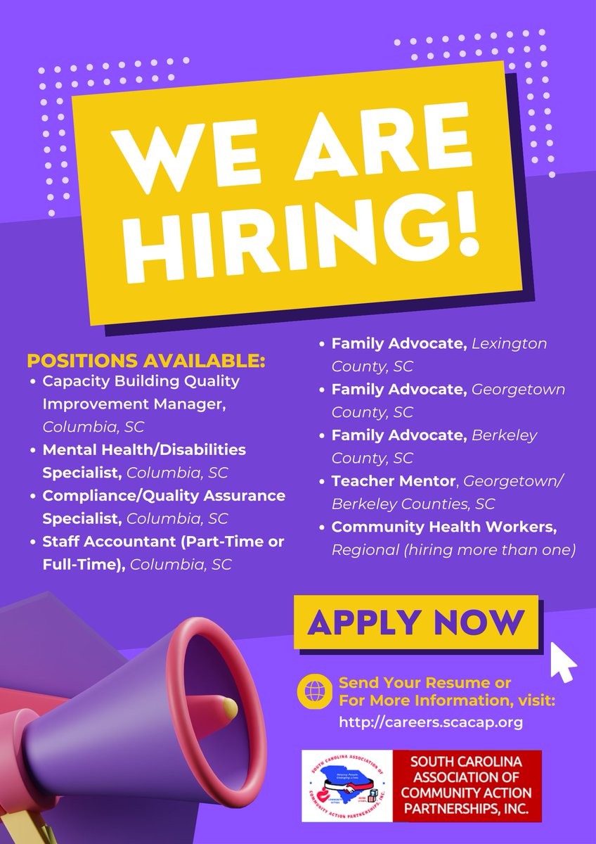 wearescacap's tweet photo. 🚀Join Our Team! 🌟Exciting Opportunities Await!

📌How to Apply:
Visit our Careers Page: https://t.co/lrJV7mnkYB

Ready to make a difference and advance your career? Tag someone who might be interested! #NowHiring #JobOpportunity #JoinOurTeam #CareerGrowth https://t.co/EPHlcf59VI