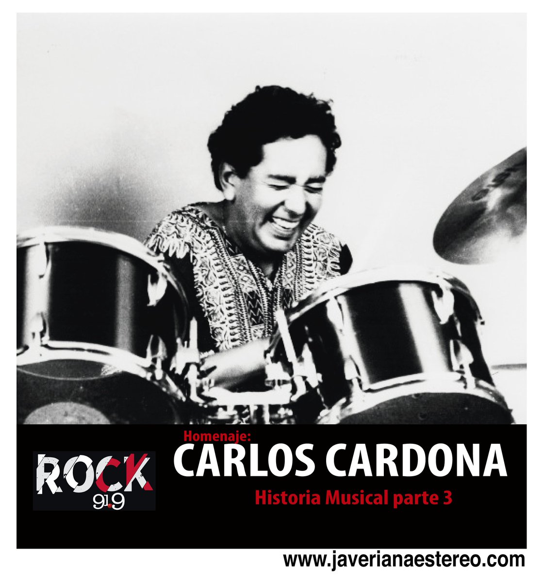 FerockFer's tweet photo. Los músicos Mario Sarasty y Guillermo Guzman (El Marciano) cruzaron su camino con Carlos Cardona y hoy a las 9pm serán los invitados del #rock919 en la tercera parte dedicada a este baterista y cantante  por @Javeriana919fm
📻91.9 FM Bogotá         
🌐https://t.co/kYRcAnFM3s https://t.co/PdzWMk0qqA