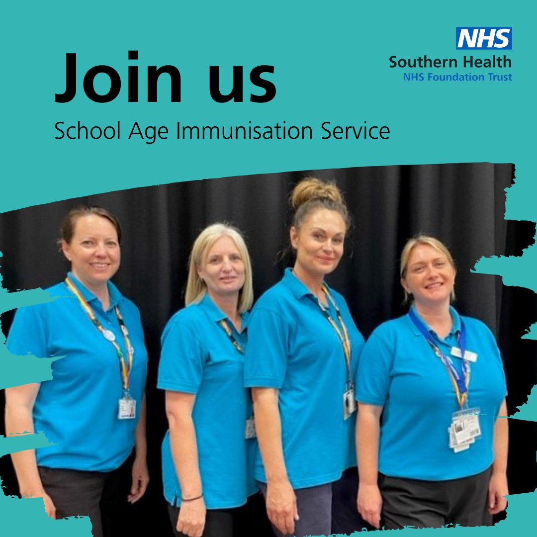 Nurses, Midwives, Paramedics, Pharmacists, Physios, we need you! 📣

Your role will play a vital part in immunising Hampshire school children, following the national delivery of the childhood immunisation programme.

Apply here jobs.nhs.uk/candidate/joba…