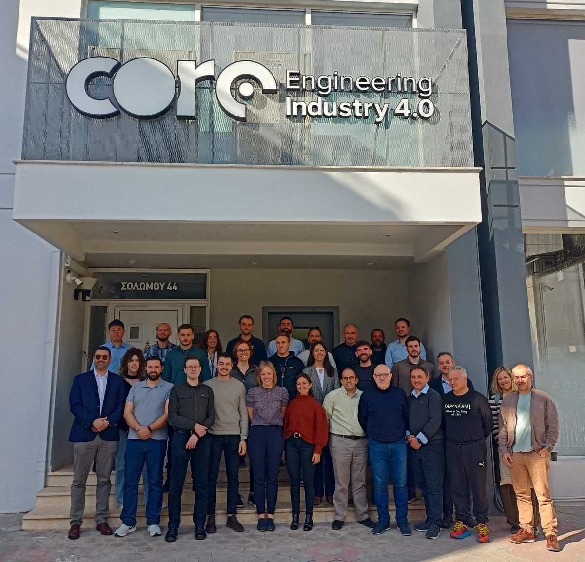 Hemos estado en #Grecia  🇬🇷en una reunión del proyecto 🇪🇺 <a href="/digitproject/">Dig_IT</a> 
Con <a href="/GarciaCamprubi/">MariaGarciaCamprubi</a> y Álvaro Rodríguez Cambra, de @ITAINNOVA 
Socios de Italia, Noruega, Chipre, Grecia, España, Reino Unido, Finlandia, Bélgica y Alemania. #digitalización #minería

itainnova.es/blog/proyectos…