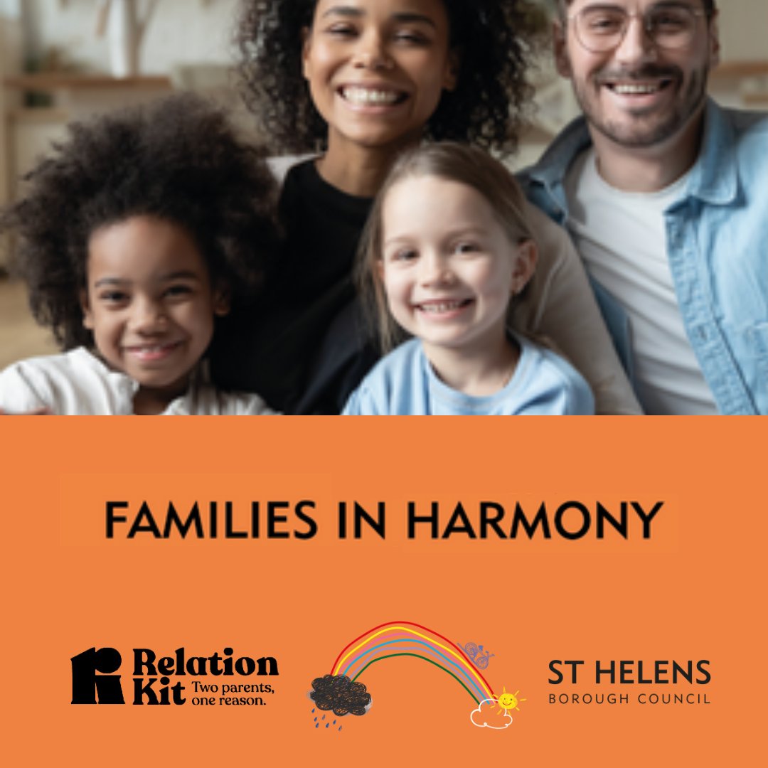 Want to create a more harmonious family life? Our #FamiliesInHarmony programme is helping local families improve conflict in relationships. 

Find out more here: orlo.uk/B9toI

#SupportingFamilies #StHelens #FamiliesInHarmony