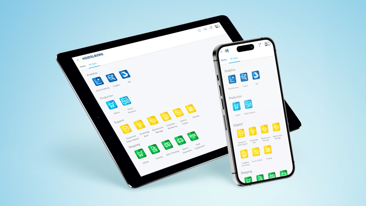 🌐 Entdecken Sie das neue HEIDELBERG Kundenportal in der Cloud, um von überall auf Ihre Daten zugreifen zu können. Passen Sie Ihr Druckereimanagement ganz einfach an und vereinfachen Sie es. ⏩  fcld.ly/customer_porta… #CustomerPortal