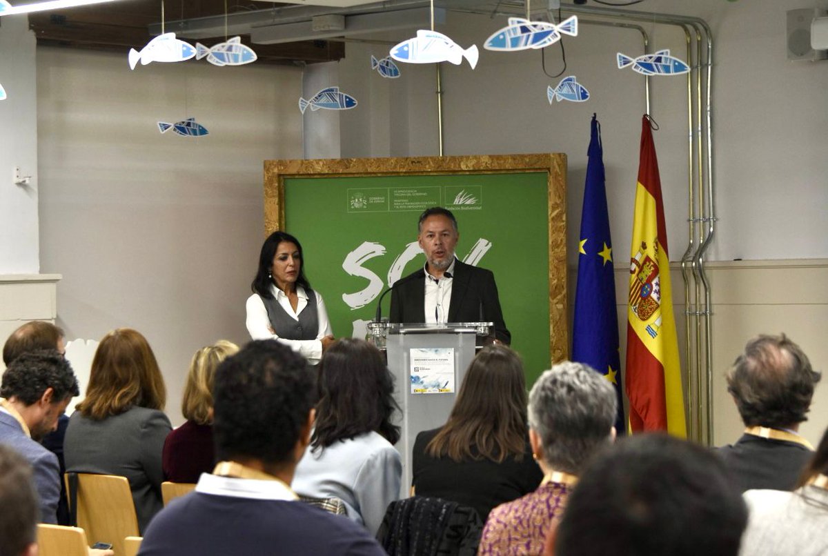 IfapaJunta's tweet photo. 🏆 El #IFAPA recibe en Madrid el premio #Jacumar de investigación en #acuicultura

El galardón reconoce un innovador modelo de los investigadores @Manchado_M y @HacheroCruzado (centro IFAPA El Toruño) en acuicultura #sostenible

🔗Lee la noticia en: https://t.co/XdUFCPE0bh https://t.co/gP0Pq9ZghQ