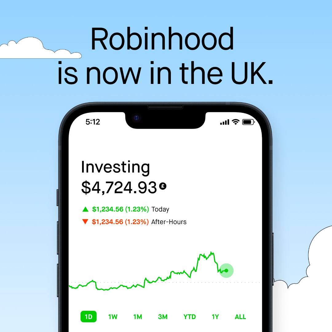 HOOD Stock Alert: Robinhood Launches in the U.K.