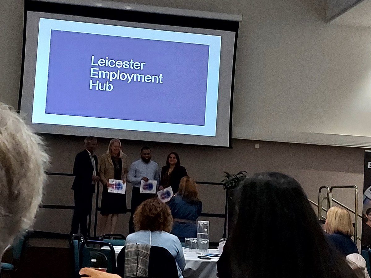 Social media post on Leicester Employment Hub..  helped to get into Fashion Enter Ltd.. great to be part of their celebration event.!@leicester_hub <a href="/FTALondon/">FTA London</a>