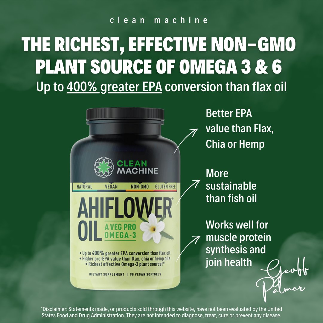 Empower your wellness this Cyber Week with AhiFlower Oil. Natural, effective, plant-based. Shop Now: bit.ly/3sJn3GQ #WellnessEmpowerment #PlantBasedOmega