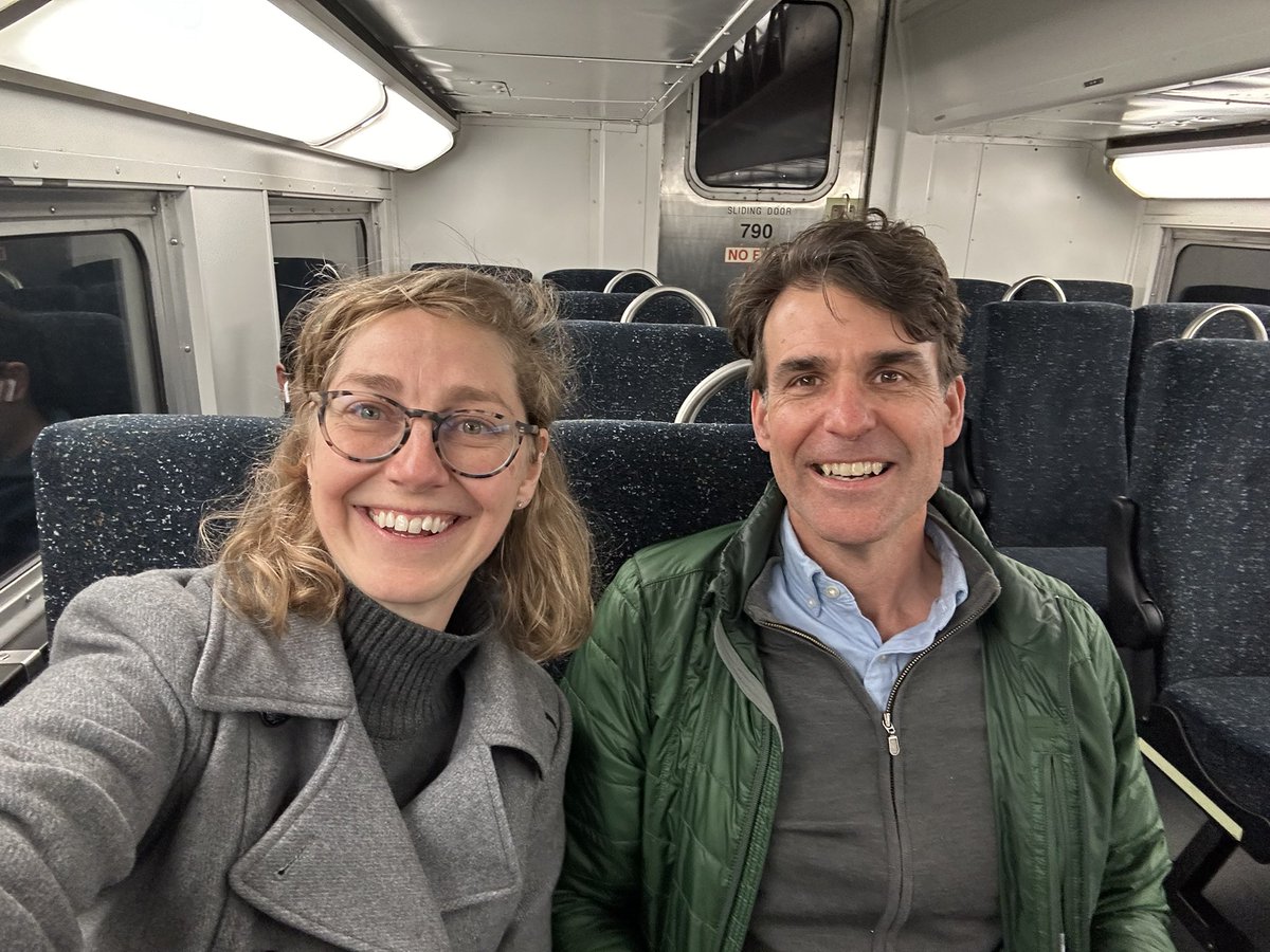 LittleMissEsri's tweet photo. Took me nearly 40 years and moving away to finally catch the train in Nashville! Thanks to @BotanyRoger for the encouragement. Here to present to @NatlGovsAssoc on #environmental permitting. https://t.co/s6E3FnEe4p