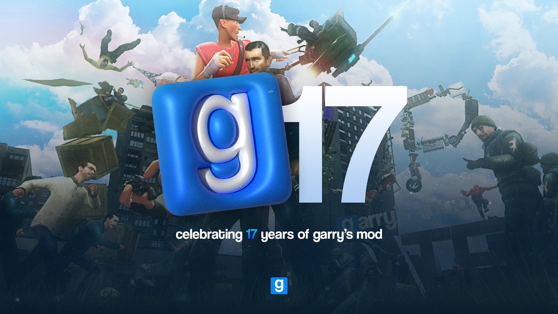 Happy 17 years to Garry's Mod (on steam)! : r/gmod