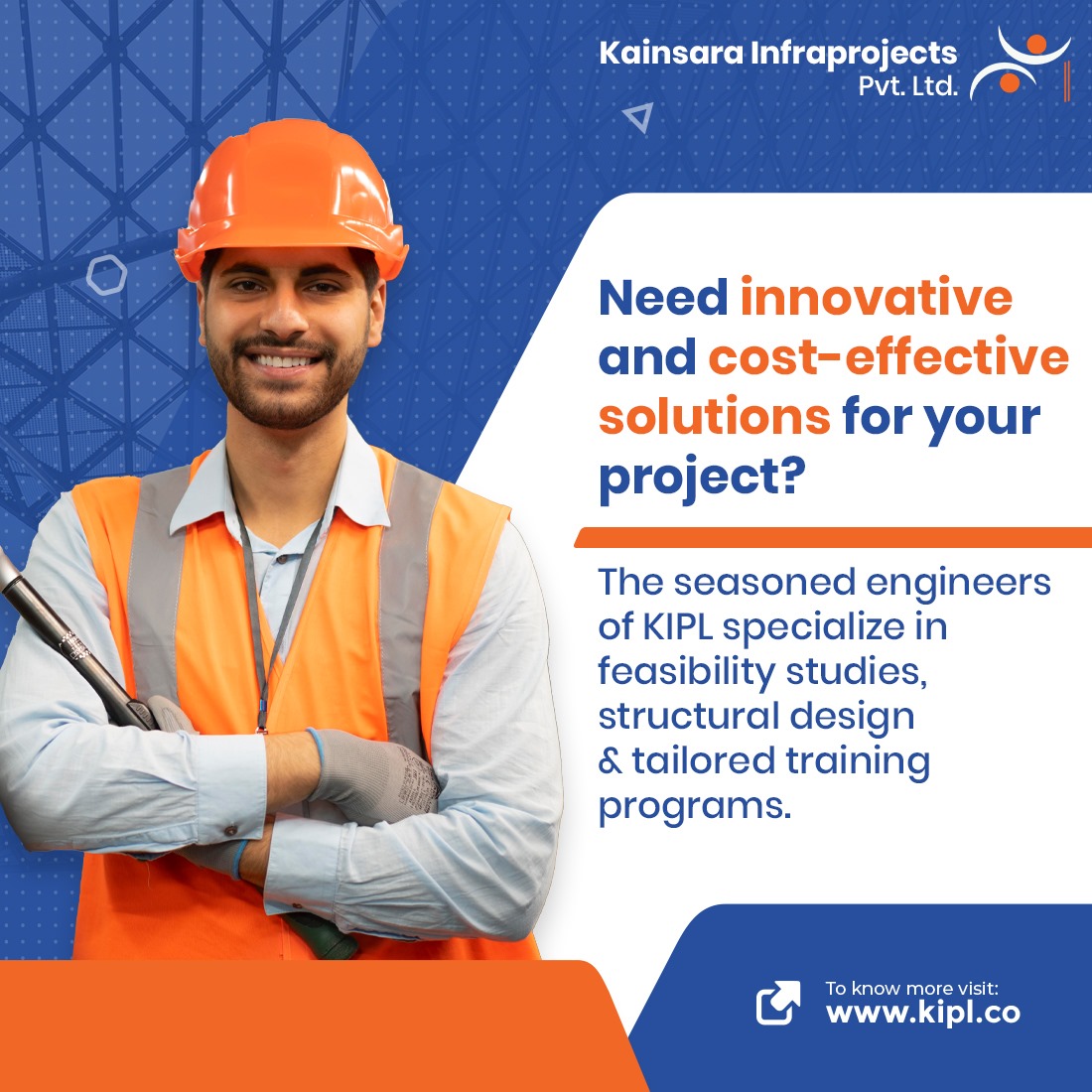 kainsara11048's tweet image. Empower your projects with KIPL's seasoned engineers – experts in innovative solutions, feasibility studies, structural design, and customized training programs. Elevate your success with our expertise!
#KIPL #KIPLexpertise #machinehandling
#professional #expert #teamwork