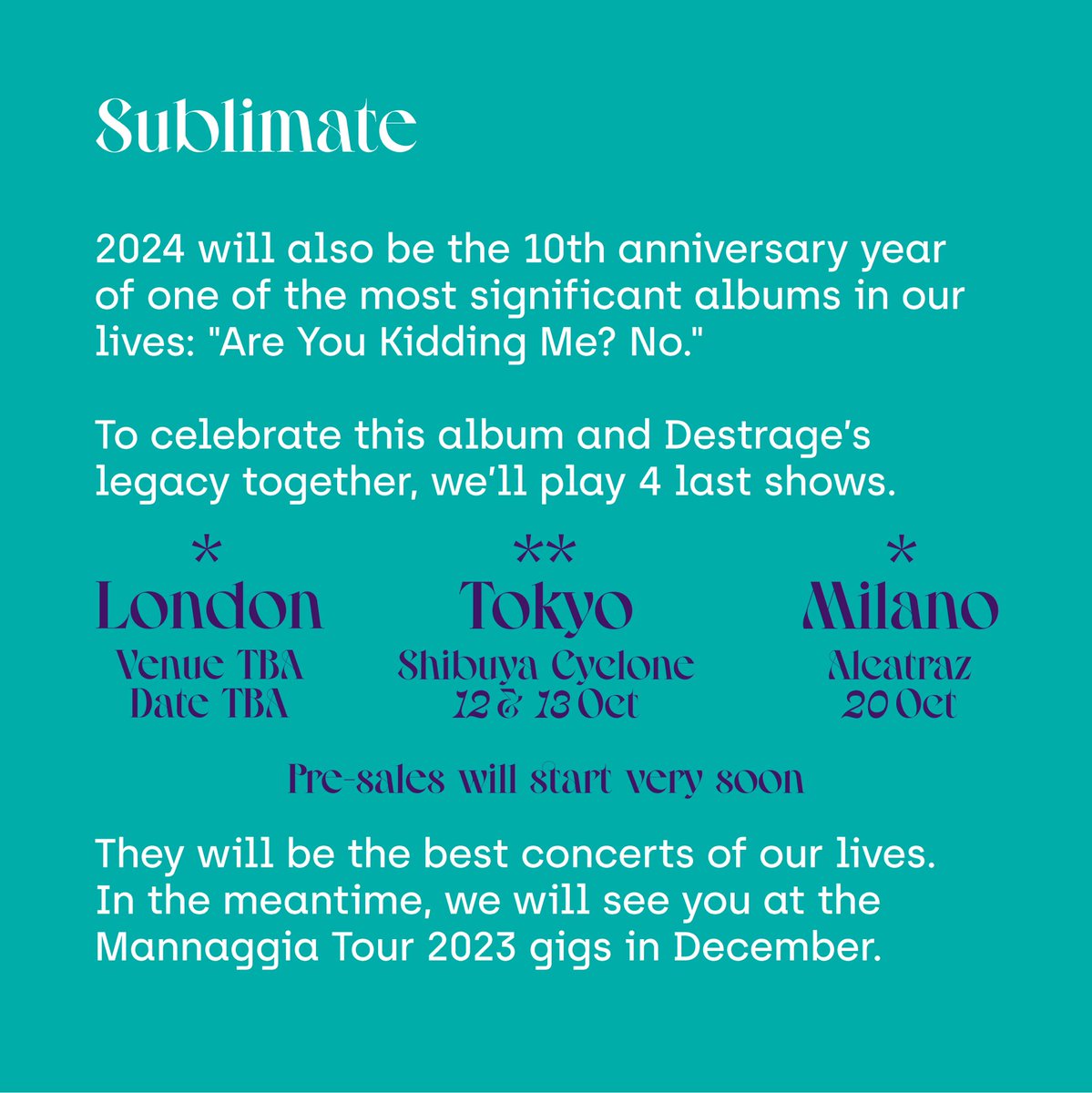 Destrage tweet media