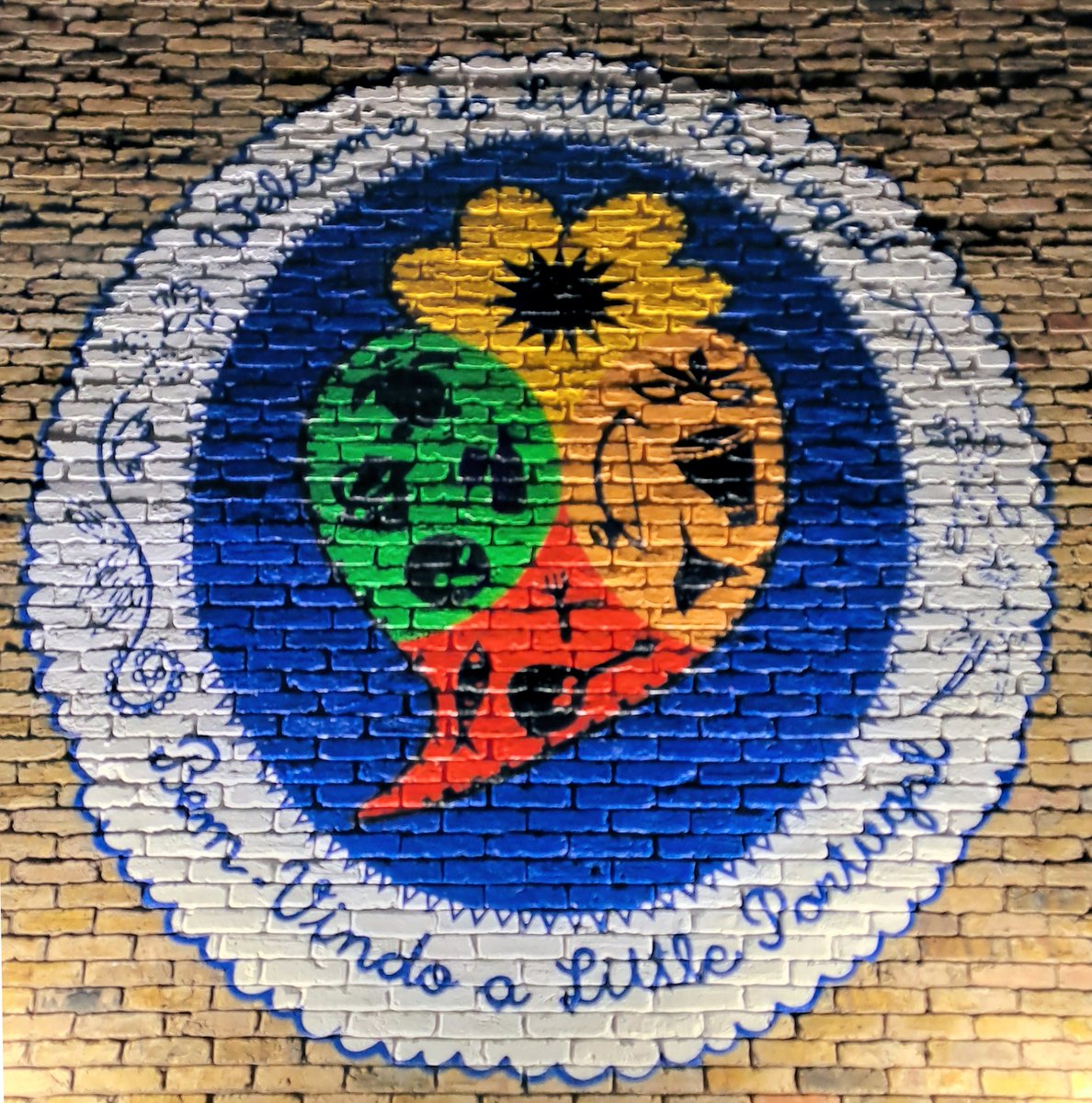Marvelous celebration of the Portuguese community in Lambeth last evening with the unveiling of the “Welcome to Little Portugal” mural in Wilcox Close (opp. Tate South Lambeth Library).