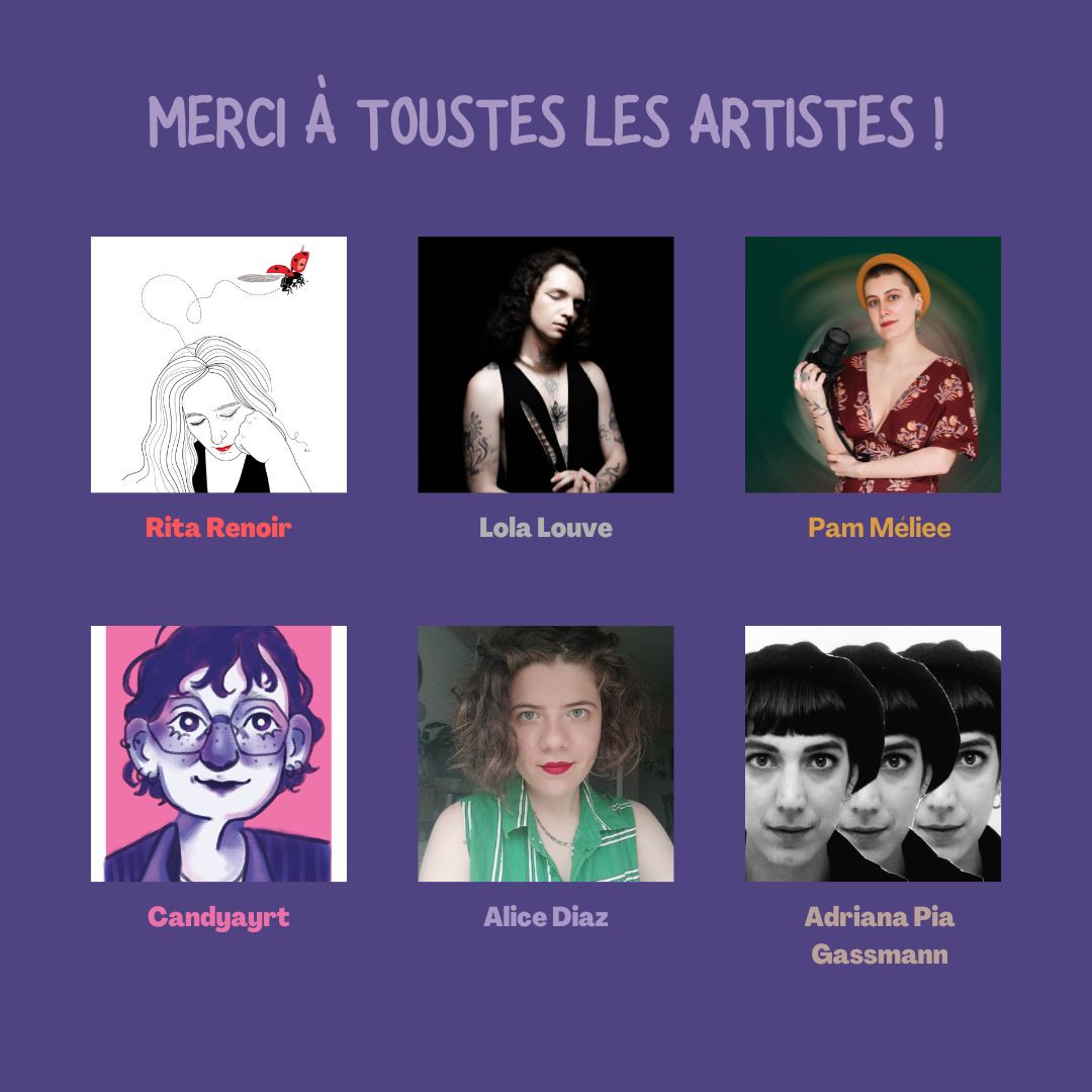 lecastormag's tweet photo. Clap de fin pour l'exposition collective Le Castor Mag au Centre Paris Anim' Montparnasse ! 🥹

Un immense merci aux talentueux·ses et inspirant·es artistes féministes et LGBTQ+ qui ont contribué à notre exposition collective ! 🌈

1/2 https://t.co/SeSeamkMus