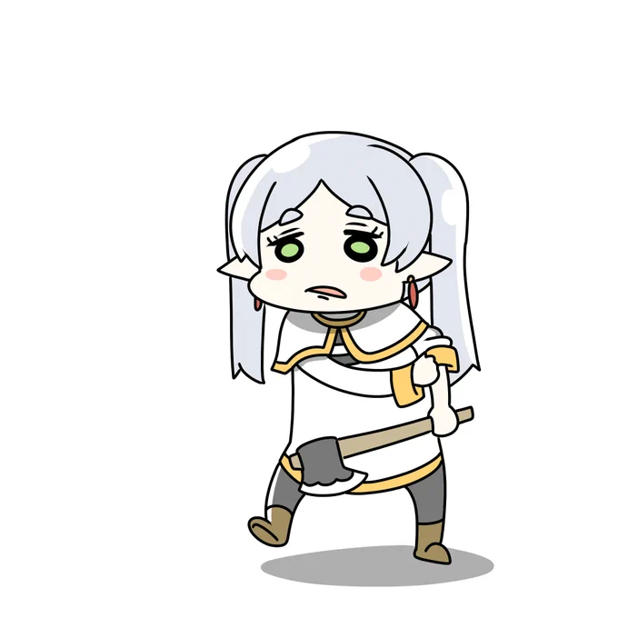 ちょっくら鶏を絞めに行くフリーレン様 