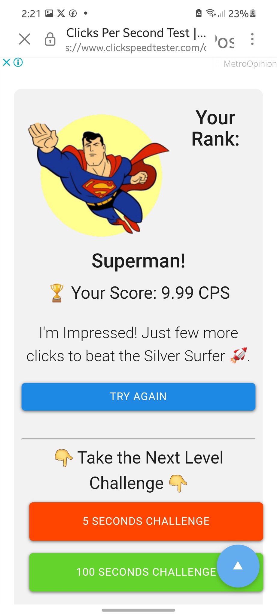 the most cps ever! : r/ClicksPerSecond