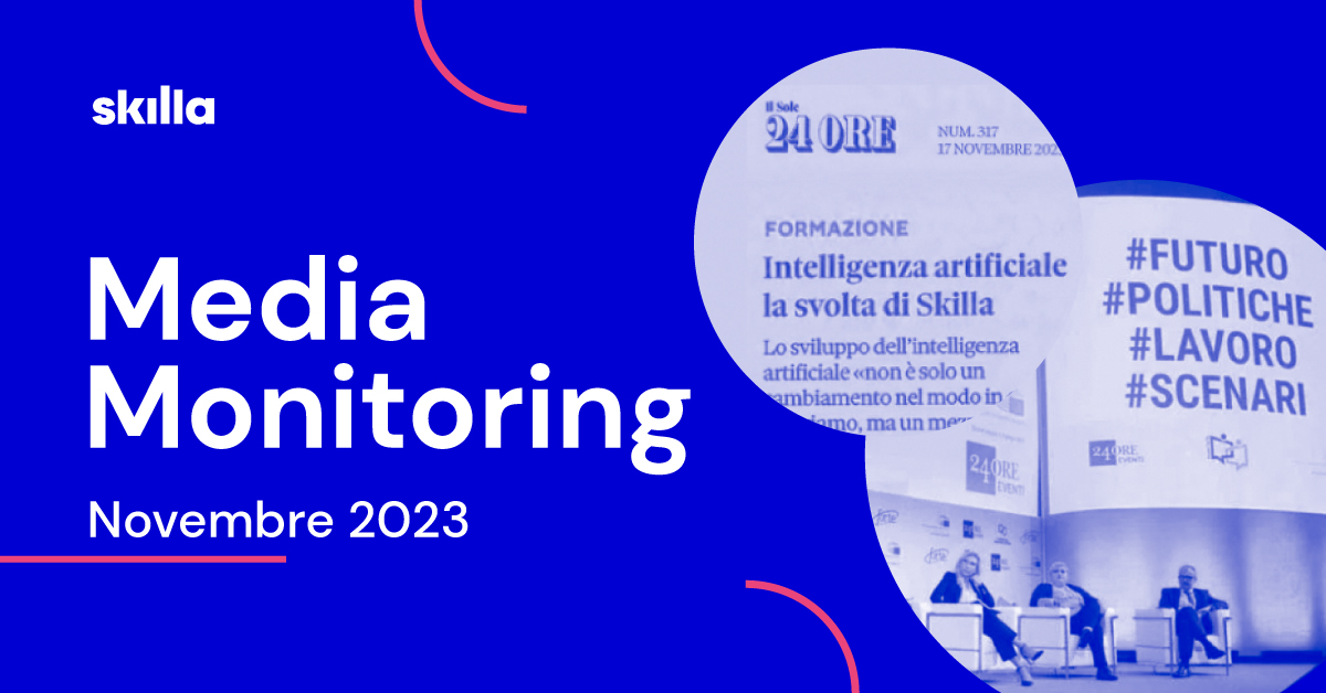 Skilla (@skillaelearning) on Twitter photo Recap delle uscite media in cui si parla di Skilla, online su Radiocor-<a href="/sole24ore/">IlSole24ORE</a> e fra le pagine de Il Sole 24ORE. Si parla di nuove frontiere della #formazione, innovazione e della svolta di Skilla con l'#IntelligenzaArtificiale
Entra nel #blog 👉 tinyurl.com/2ewt87cy Recap delle uscite media in cui si parla di Skilla, online su Radiocor-<a href="/sole24ore/">IlSole24ORE</a> e fra le pagine de Il Sole 24ORE. Si parla di nuove frontiere della #formazione, innovazione e della svolta di Skilla con l'#IntelligenzaArtificiale
Entra nel #blog 👉 tinyurl.com/2ewt87cy