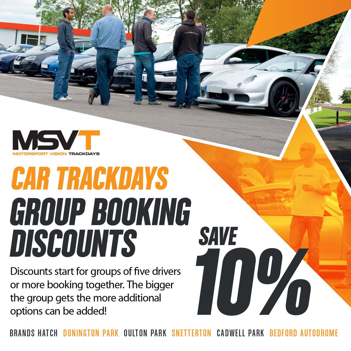 MSVTrackdays's tweet image. 200+ dates lined up and all eligible for group discounts. If there's a bunch of you coming along then get in touch 👍 

#lesscars #morespace #sameprice #msvtrackdays