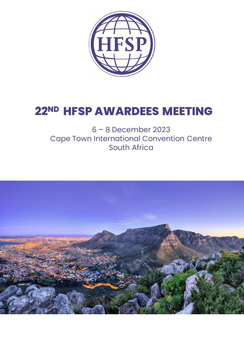 It's official!🙃The #HFSPAwardeesMeeting2023 will be full of great researchers sharing the top of science in the #basiclifesciences field!🧬🔬Check out the stellar program 👀 hfspaam2023.samrc.ac.za/program.html 
Can't wait to connect with brilliant minds in #CapeTown! See you there! 🌍