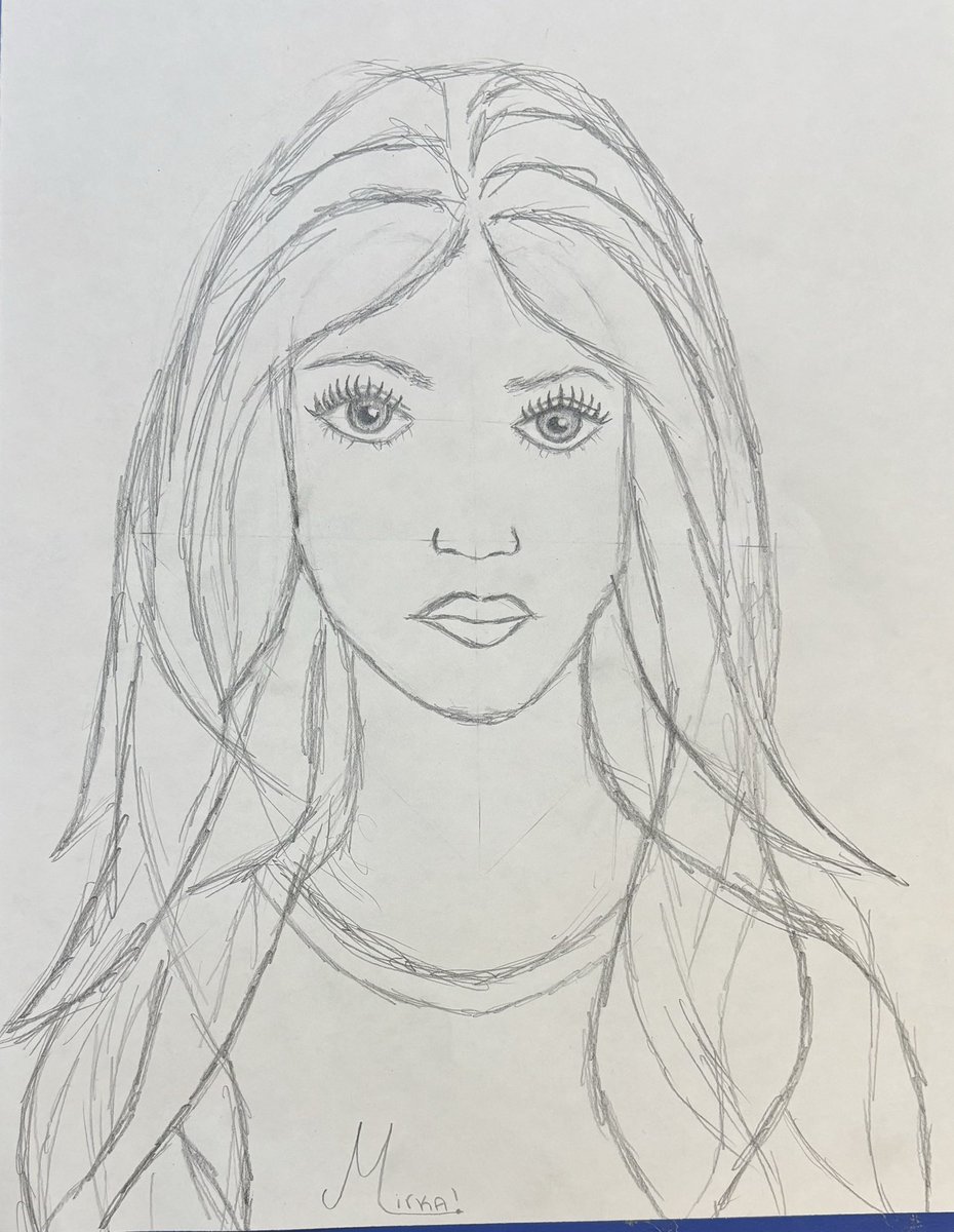 GerardsHistory's tweet photo. Grade 8 @LindenSTEAMAcad almost done their self-portrait projects! @Malden_Schools https://t.co/H99G58LGWf