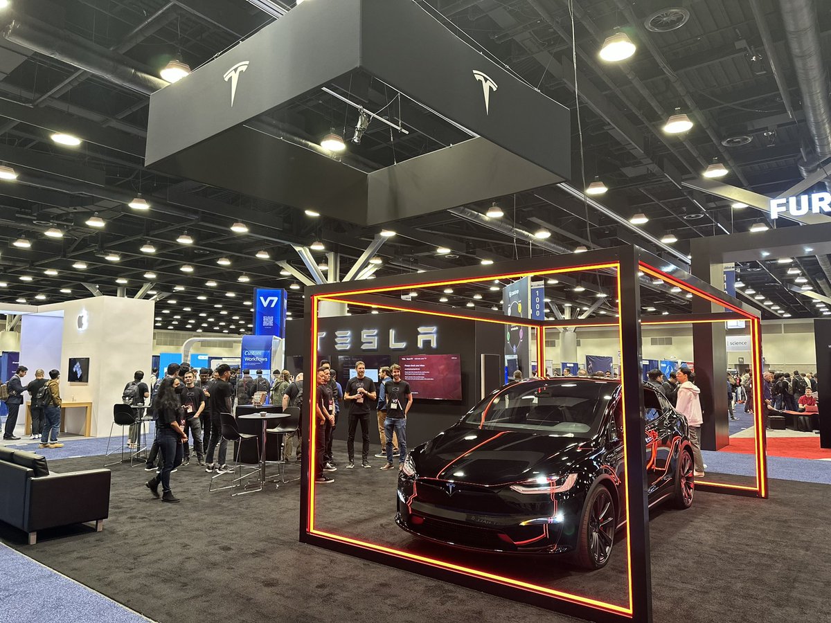 teslamindset's tweet image. Tesla AI team is at Vancouver this week! If you are also here, stop by and check out what we have been working on for Autopilot, Optimus, and dojo! #CVPR2023