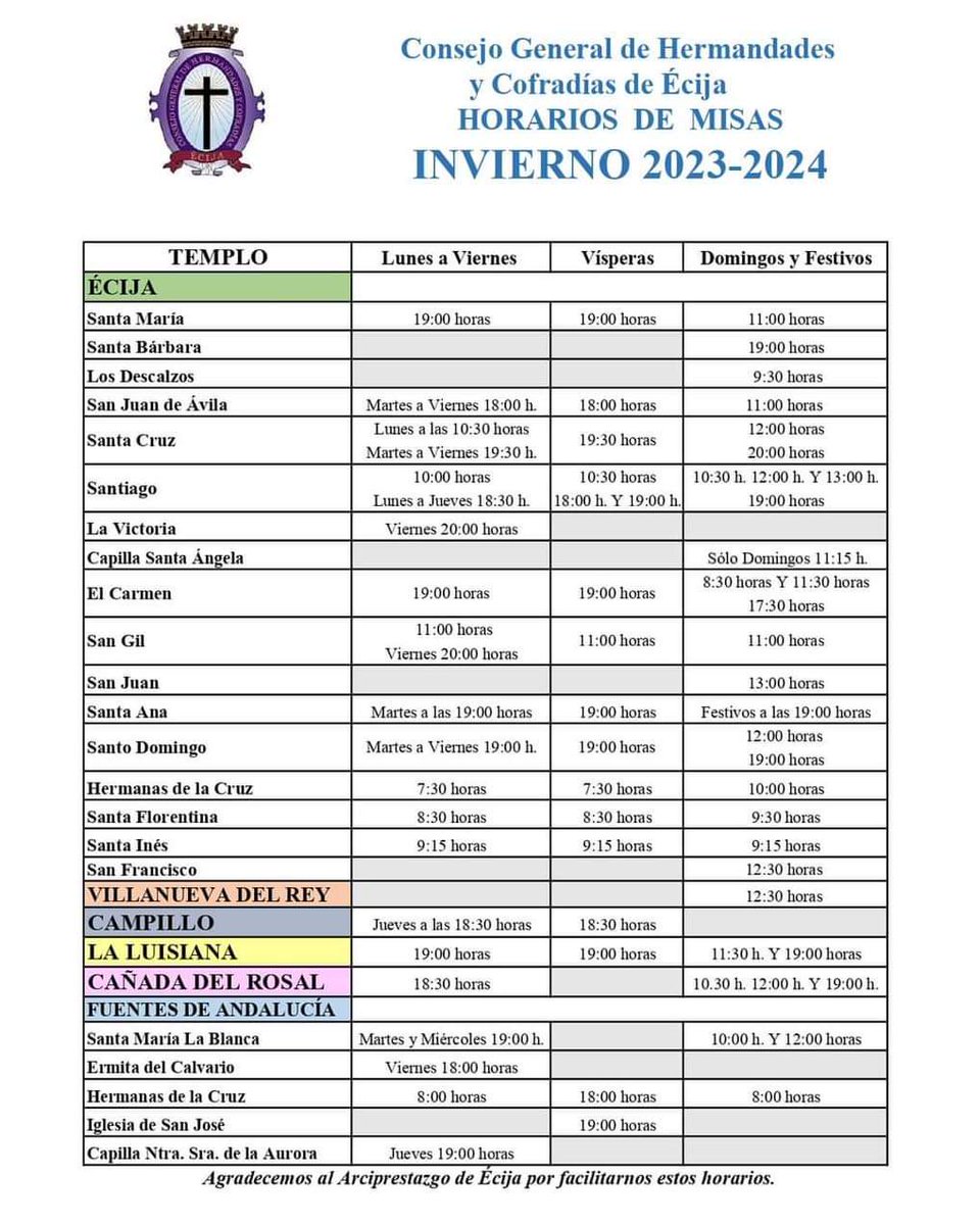 santamariaecija (@sta_maria_ecija) on Twitter photo 