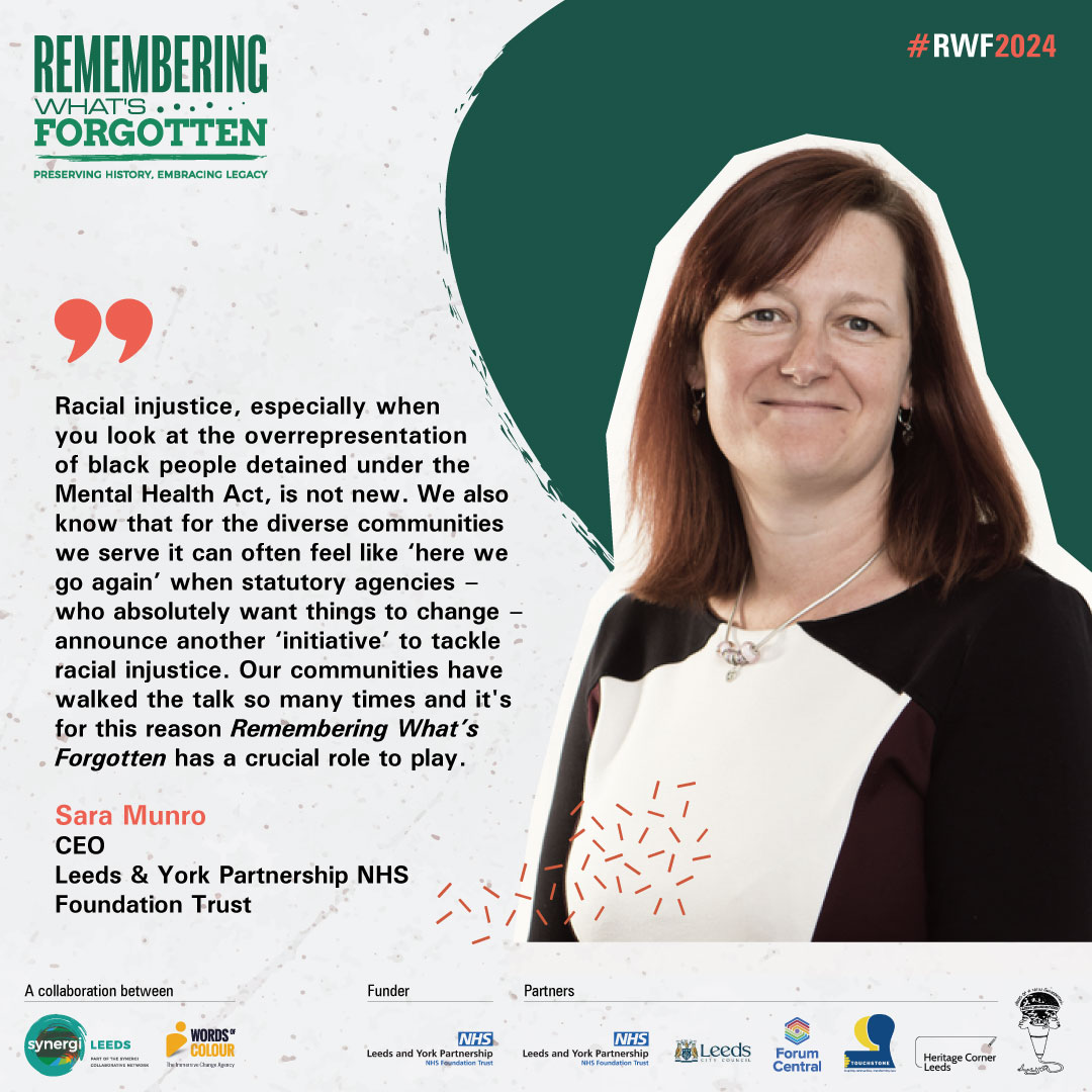SYNERGI Leeds (@leedssynergi) on Twitter photo <a href="/LeedsandYorkPFT/">Leeds & York Partnership NHS Foundation Trust</a>'s CEO <a href="/munro_sara/">Dr Sara Munro (She/her)</a>, and #RWF2024 funder, said: 'Many people have invested time, energy, passion, ideas and their personal selves into the work for the benefit of others through Synergi-Leeds. We want to continue that legacy.' <a href="/LeedsandYorkPFT/">Leeds & York Partnership NHS Foundation Trust</a>'s CEO <a href="/munro_sara/">Dr Sara Munro (She/her)</a>, and #RWF2024 funder, said: 'Many people have invested time, energy, passion, ideas and their personal selves into the work for the benefit of others through Synergi-Leeds. We want to continue that legacy.'