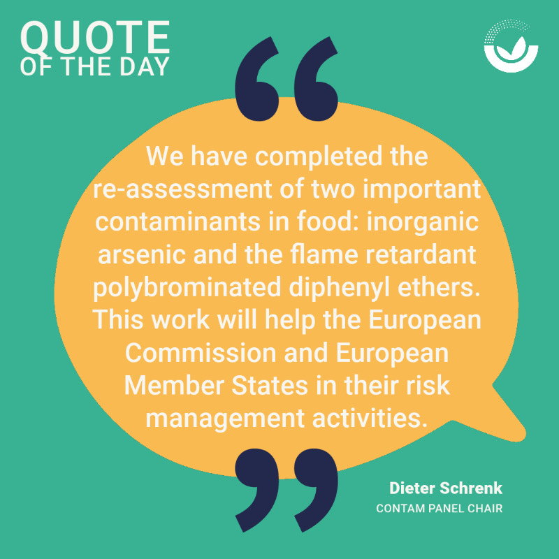 EFSA_EU's tweet photo. Have you missed our latest open plenary meeting of the Panel on #Contaminants in the Food Chain (CONTAM) ❓

🌟 Here's a snapshot of the main highlights &amp; discussions ⤵️

#OpenEFSA
