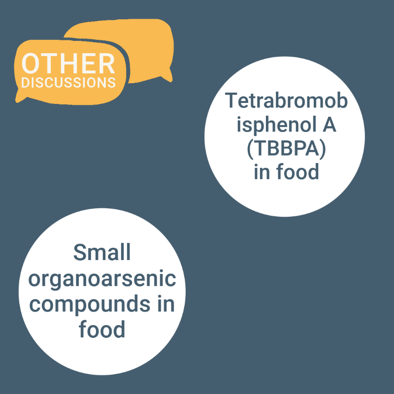 EFSA_EU's tweet photo. Have you missed our latest open plenary meeting of the Panel on #Contaminants in the Food Chain (CONTAM) ❓

🌟 Here's a snapshot of the main highlights &amp; discussions ⤵️

#OpenEFSA