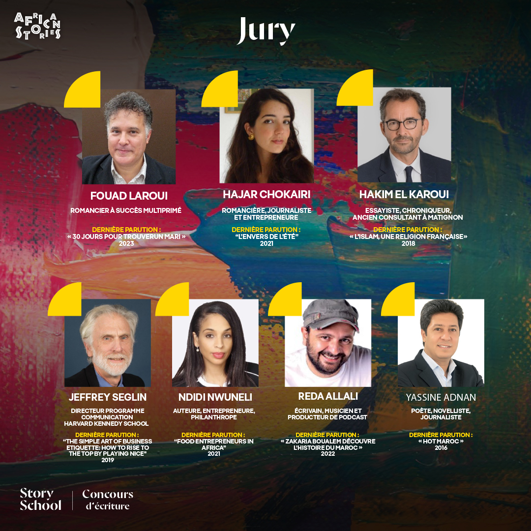 Calling all <a href="/UM6P_officiel/">UM6P - University Mohammed VI Polytechnic</a> community ! Story School is organizing a Writing Contest themed "African Stories". More information here : shorturl.at/gGPV7 #StorySchool #UM6P #Writing #Contest