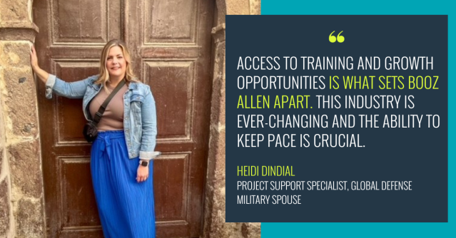EmilieMeck's tweet photo. Learn why #LifeatBooz employees of all backgrounds and skill sets continue to pursue their passions with us! See how we support our #MilVets taking on new challenges that drive their career forward. https://t.co/hr7bx0bzH2 https://t.co/YqcDzdiQ3z
