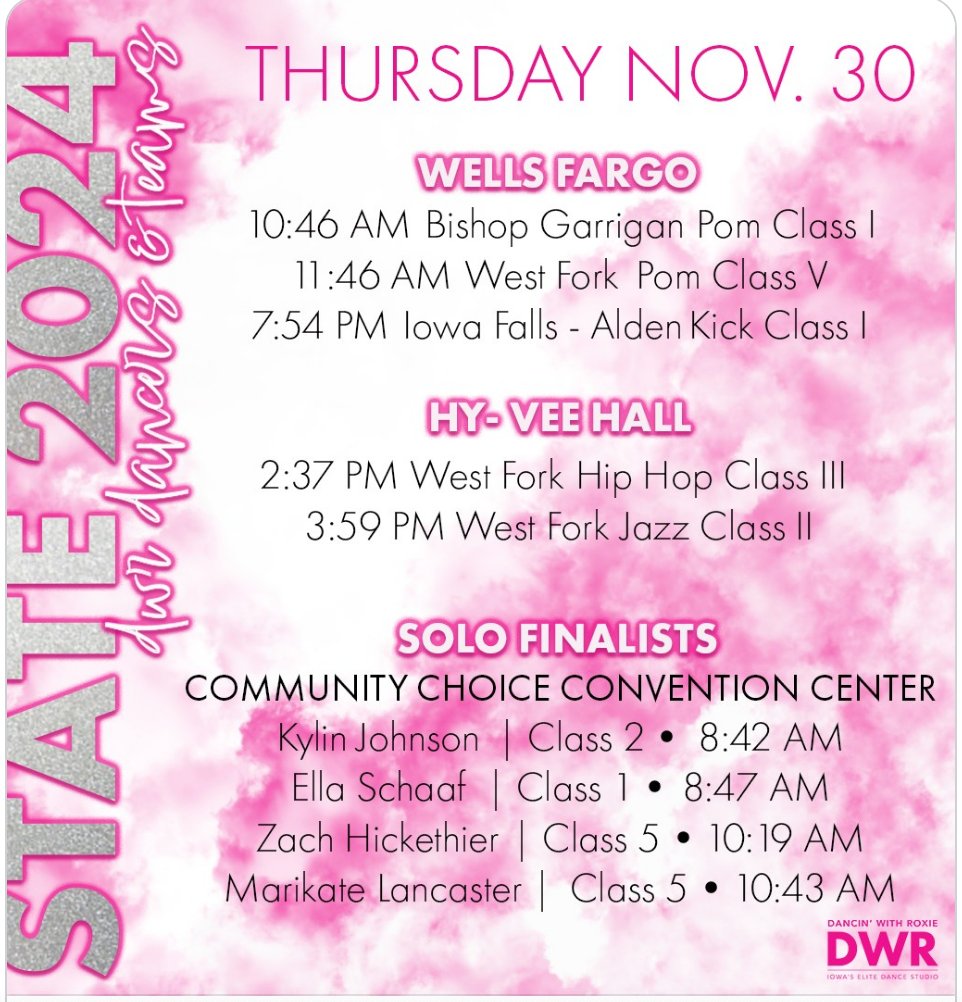 Good luck IFA Dance Team!! You have worked so hard to prepare for this, time to show what you can do!! #IFACadetPride