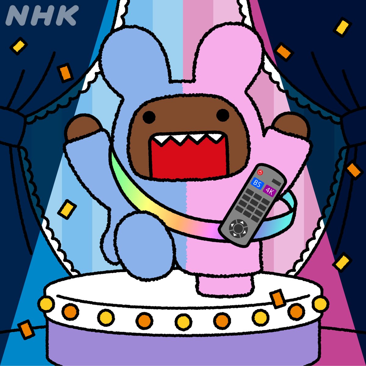 ★NHK どーもくん★8Kスーパーハイビジョン メディアピンバッジ★ 6月10日（金）より、ニコアンドにてNHKキャラクター「どーもくん」の