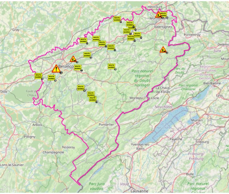 Doubscd25's tweet photo. #chantiersroutiers
Voici les chantiers des #routesdépartementales de la semaine 49. Les perturbations majeures sont sur https://t.co/PRDuNteMwG
Nos équipes &amp; des entreprises interviennent régulièrement. Merci pour votre compréhension &amp; votre vigilance pour la sécurité de tous 🙏 https://t.co/zROcy5jAnu